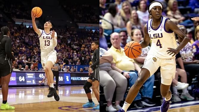 LSU’s Last-Tear Poa drops 4-word heartwarming message for teammate Flau'jae Johnson’s little brothers in a fun TikTok video