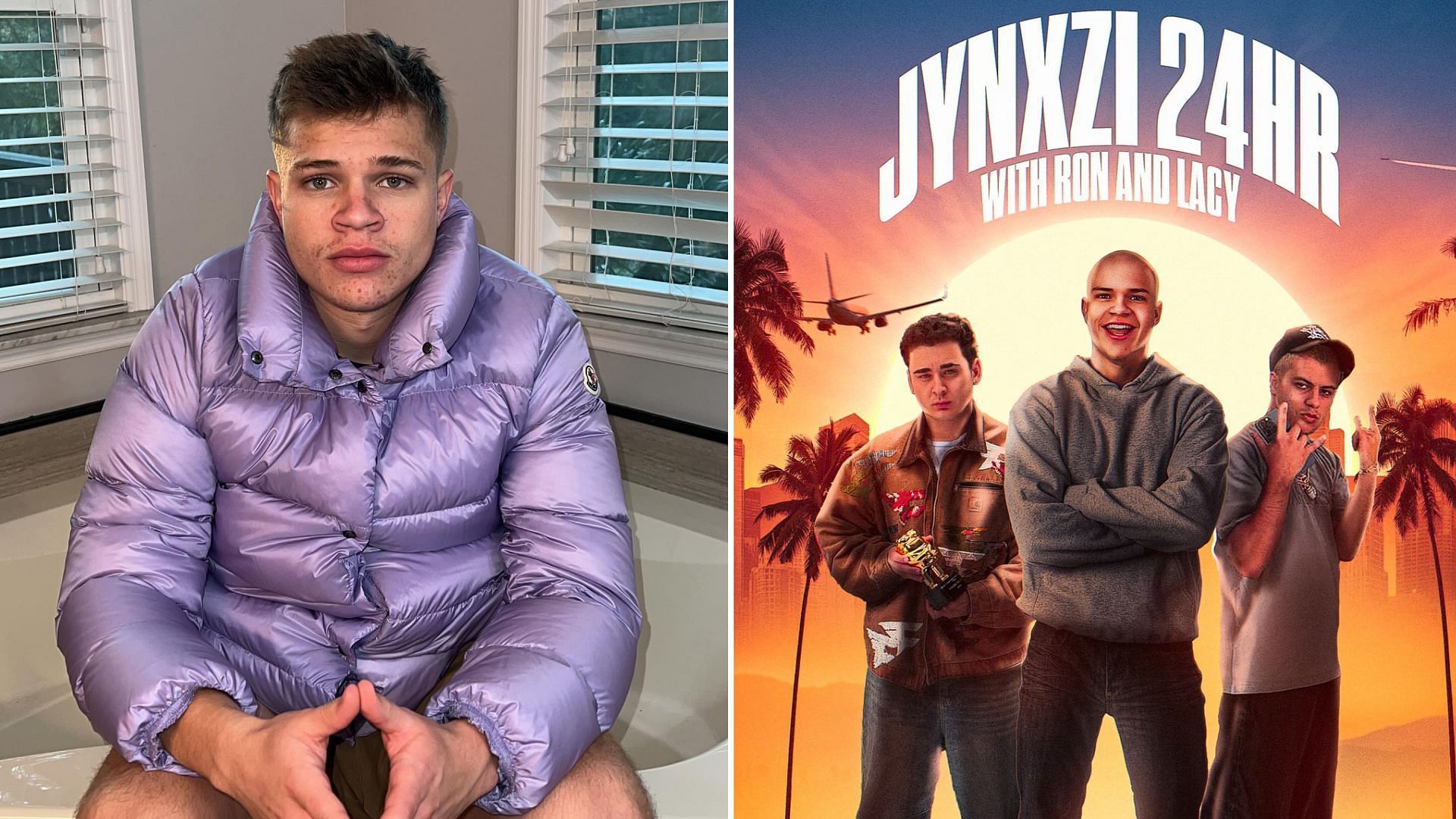 Jynxzi reveals why he left the FaZe House during 24-hour stream (Image via Jynxzi/Instagram,X)