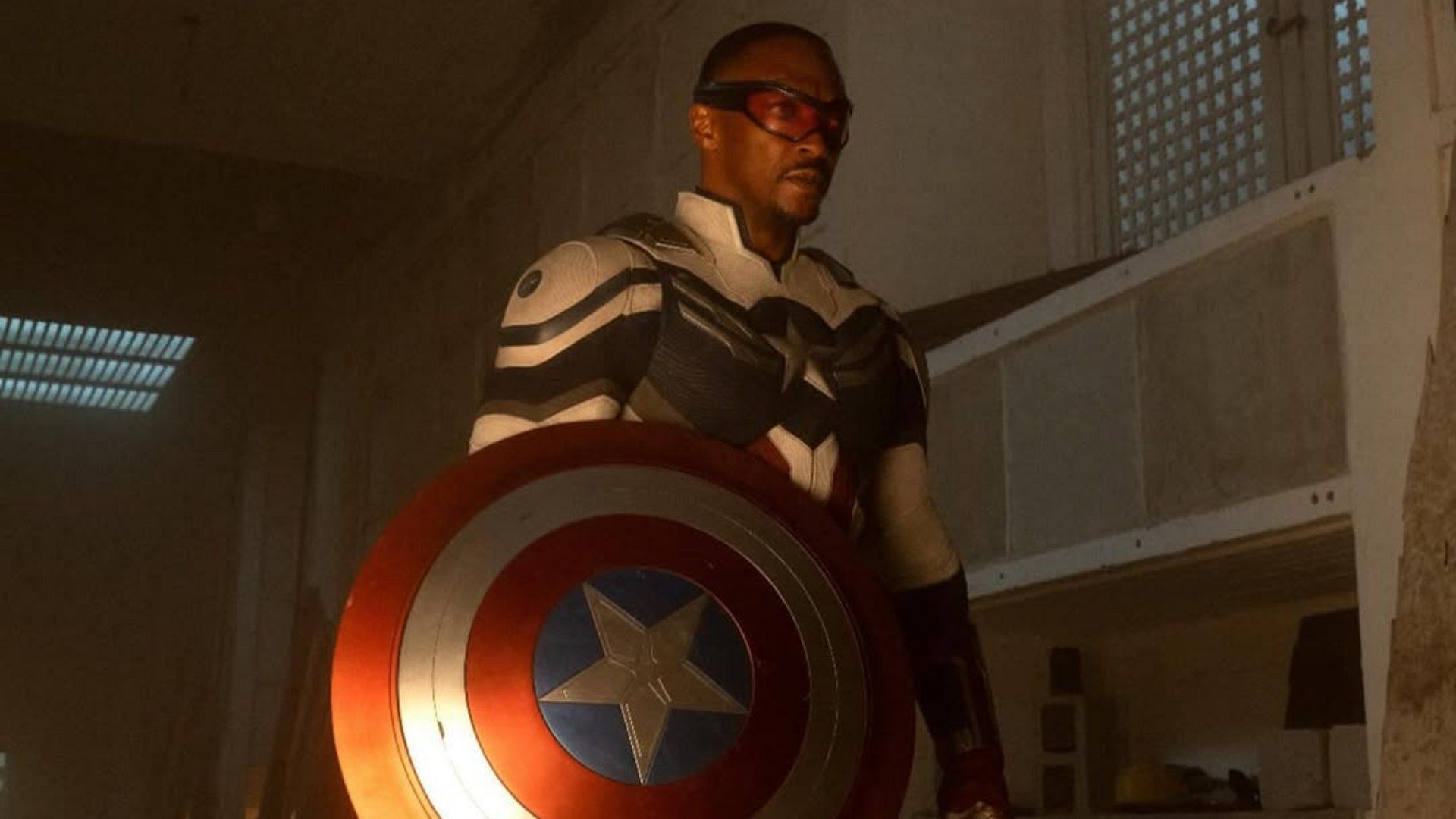 Anthony Mackie seen as Captain America in Captain America: Brave New World (Image via Instagram/@anthonymackie)