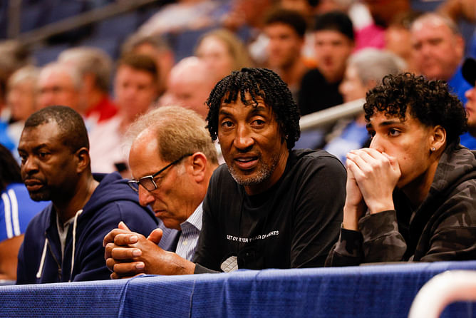 "I get why MJ hates him" - Fans ridicule Scottie Pippen for photoshopped Elon Musk picture with questionable caption