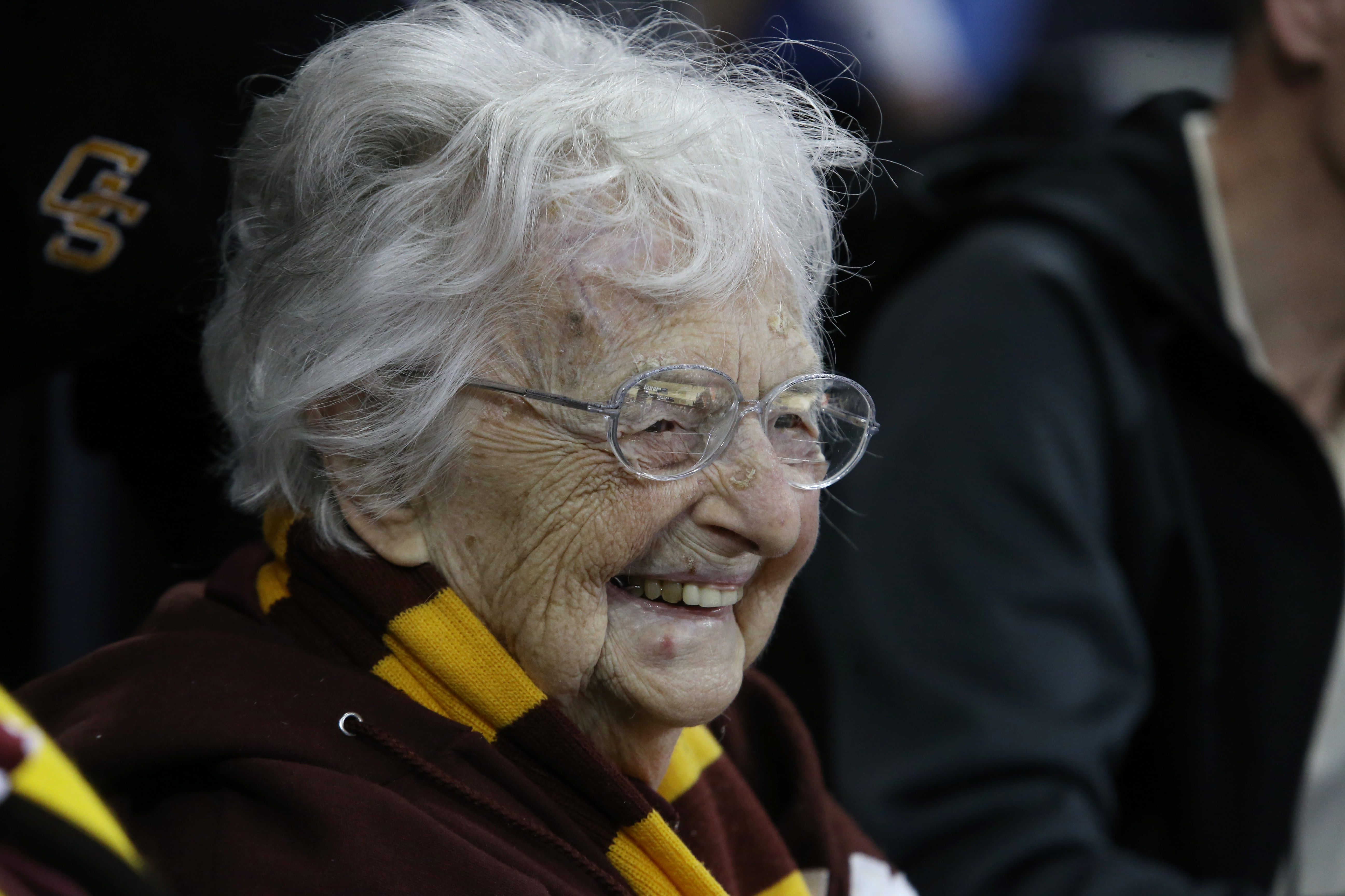 Sister Jean, the chaplain at Loyola Chicago Photo: Imagn