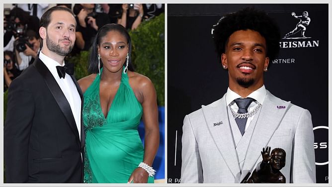 Serena Williams' husband, Alexis Ohanian, raves about Jayden Daniels, elects him as "MVP" for masterful pass during Washington Commanders' triumph