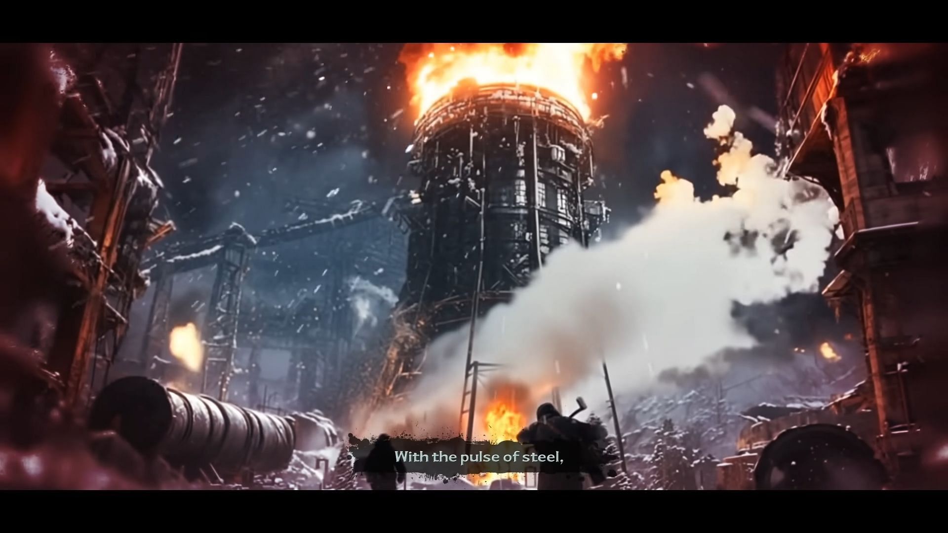 Cold weather greatly lowers morale in Frostpunk Beyond the Ice (Image via Com2uS)