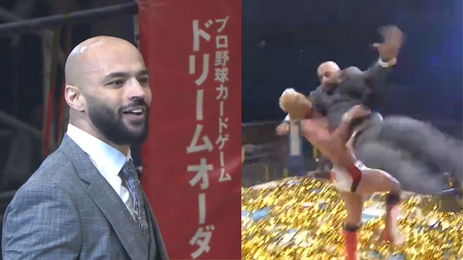 Ricochet attacked Zack Sabre Jr. last month [Source: NJPW Global on X]