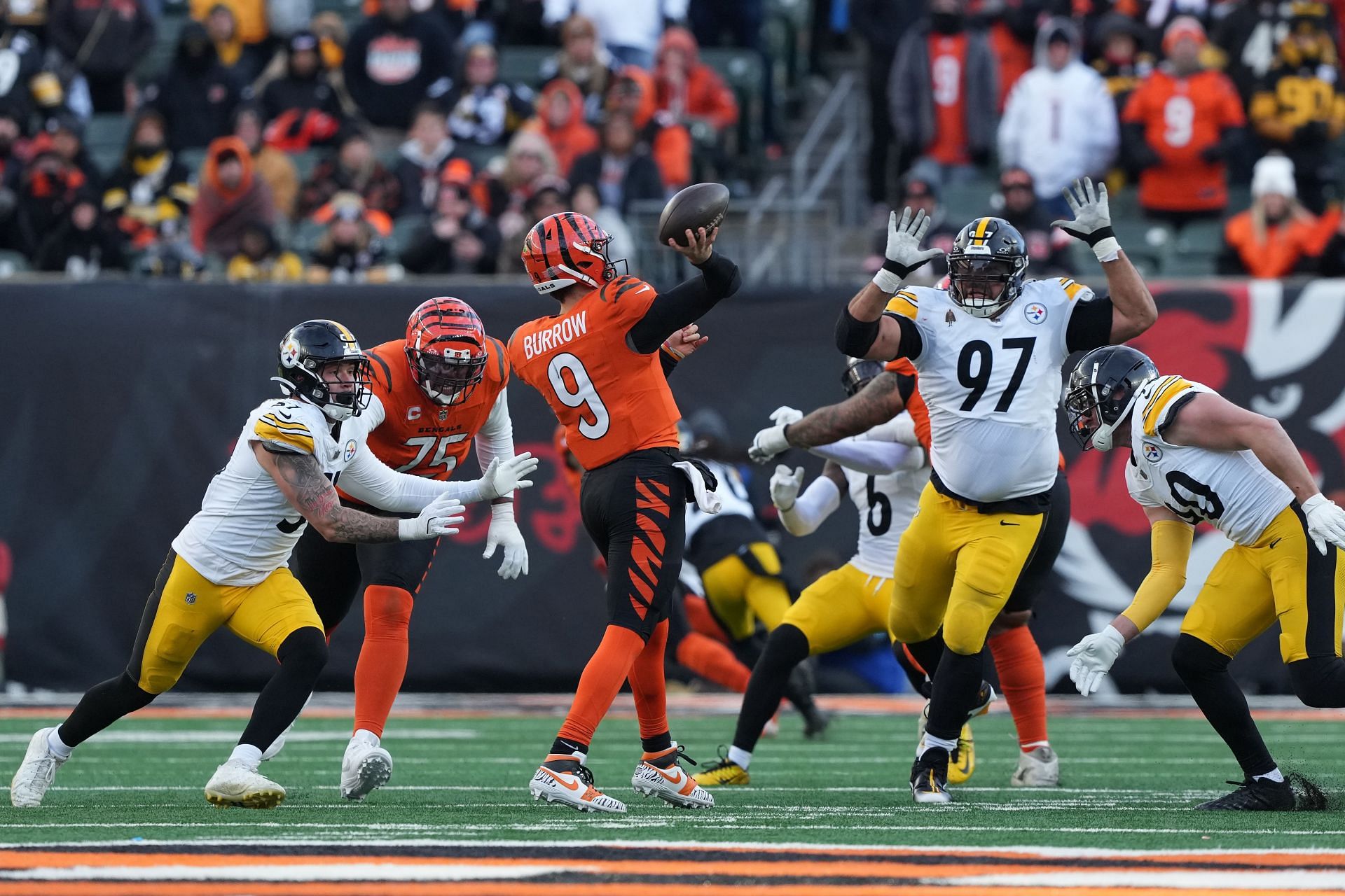 Pittsburgh Steelers v Cincinnati Bengals - Source: Getty