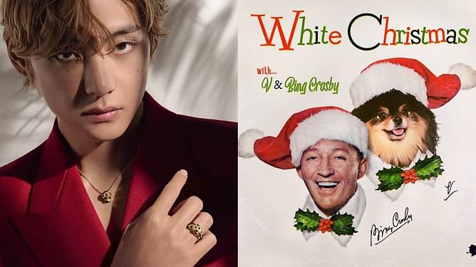 “In memory of our lovely Yeontan”- Fans react to Bing Crosby’s X post with his and BTS' V’s ‘White Christmas' challenge
