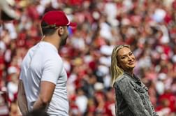 In Pictures: Baker Mayfield and wife Emily celebrate daughter's first Christmas Eve