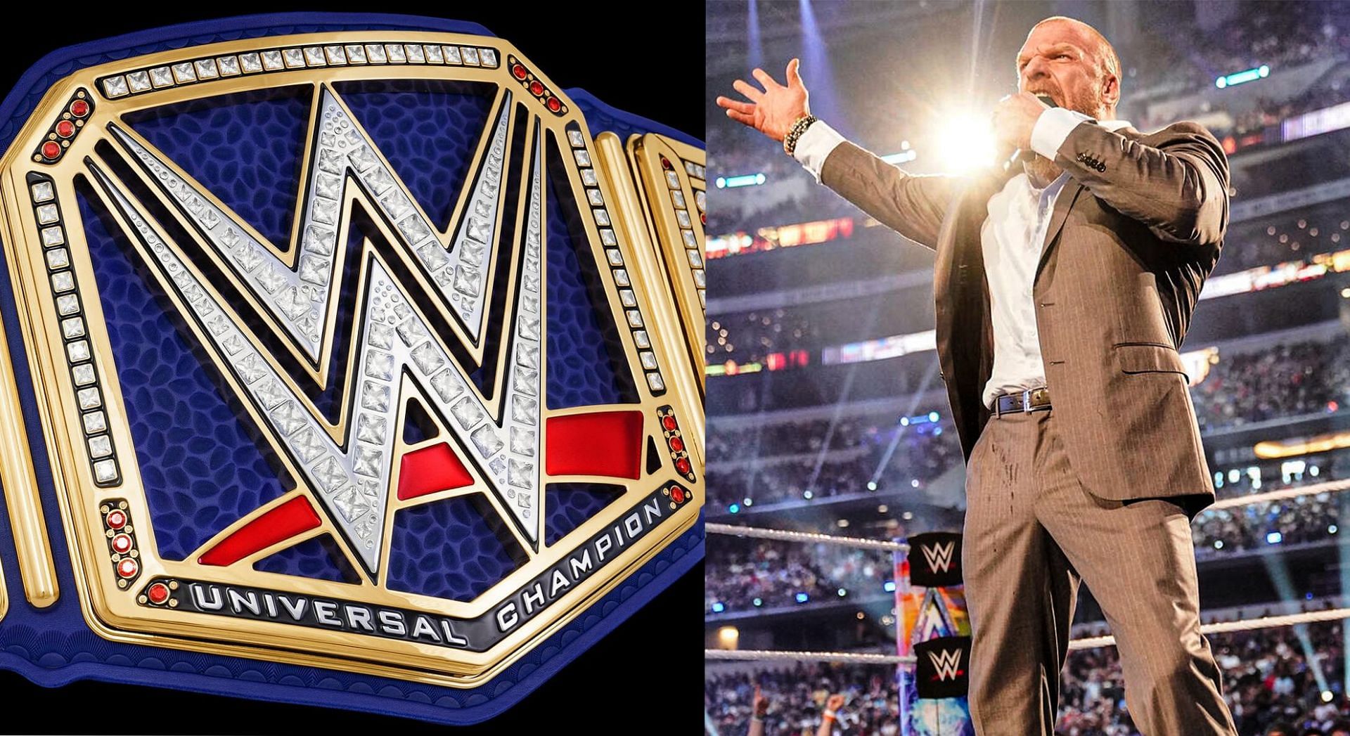 Universal Championship and Triple H! [Credits: WWE.Com]