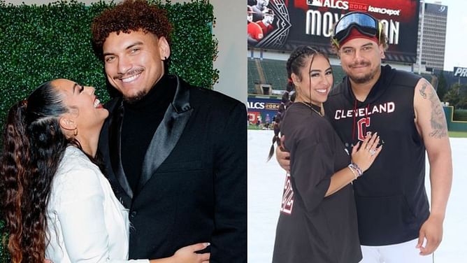 In Photos: Josh Naylor's fiancé Chantel Collado enjoys"pre-wedding bliss" with Guardians slugger