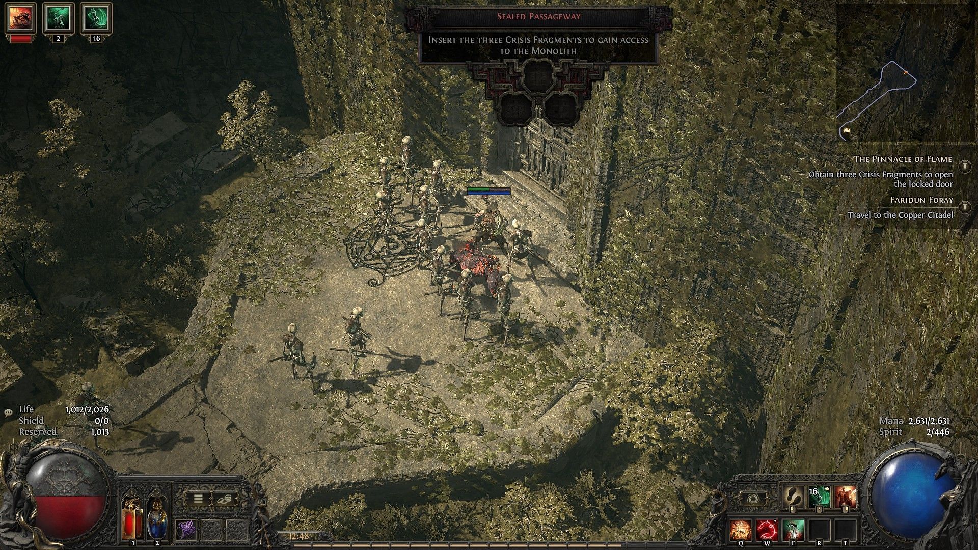 Three Fragments to open The Burning Monolith (Image via GGG)