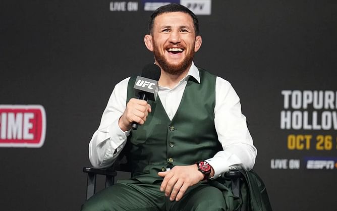 Merab Dvalishvili shares excitement over upgrading to a new $30,000+ car