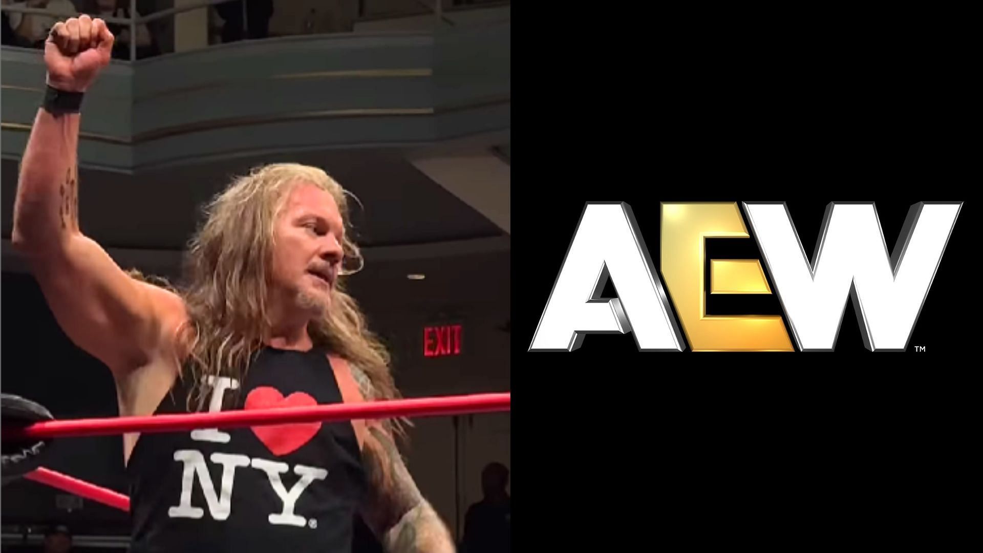 An AEW star might have injured himself in a segment with Chris Jericho. (Image via ROH IG and AEW Facebook) 