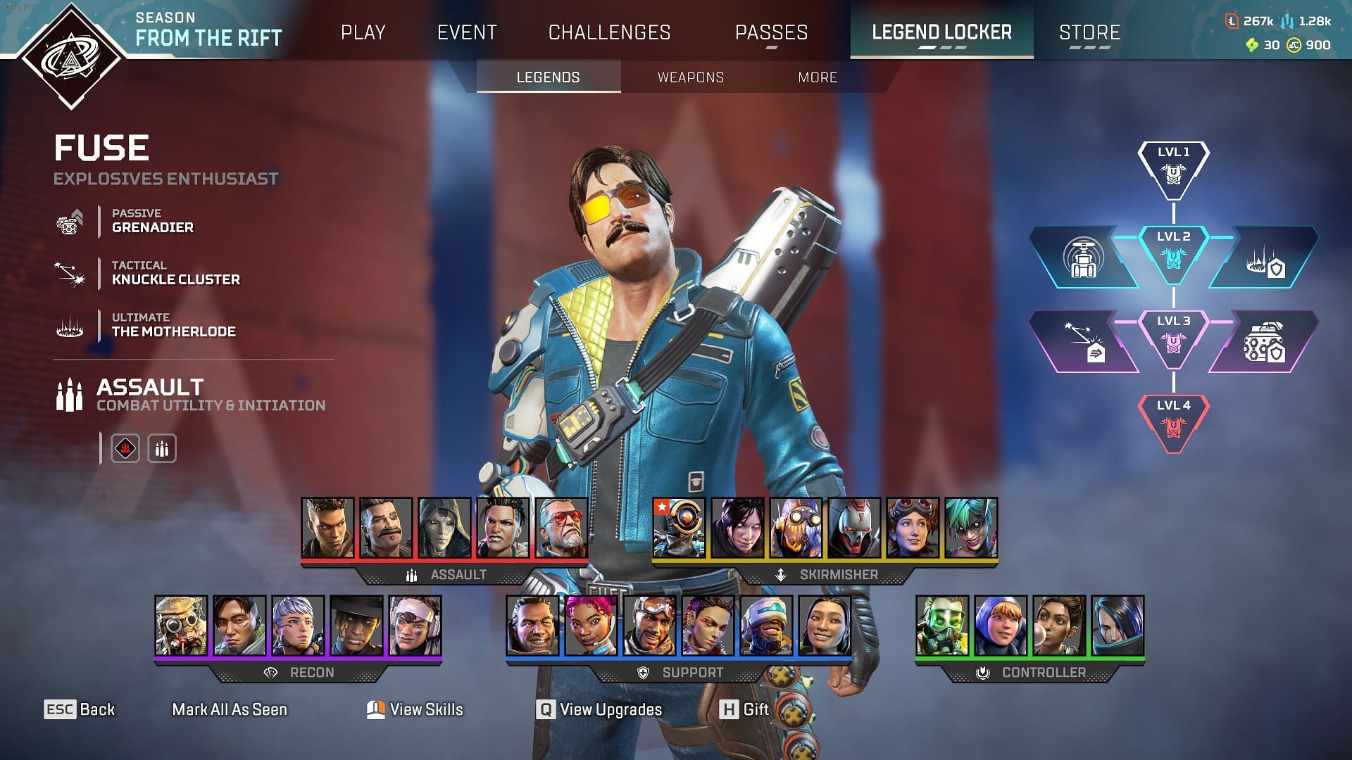 Fuse in Apex Legends (Image via EA)