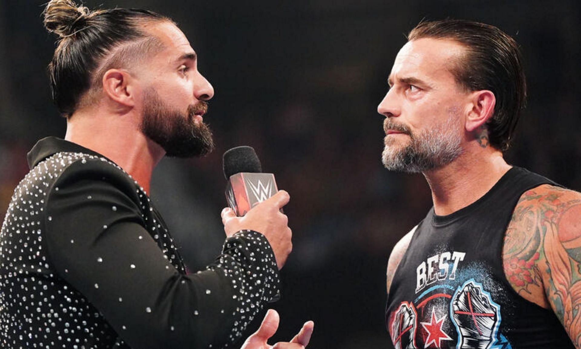 WWE में सीएम पंक-सैथ रॉलिंस की दुश्मनी जारी है (Photo: WWE.com)