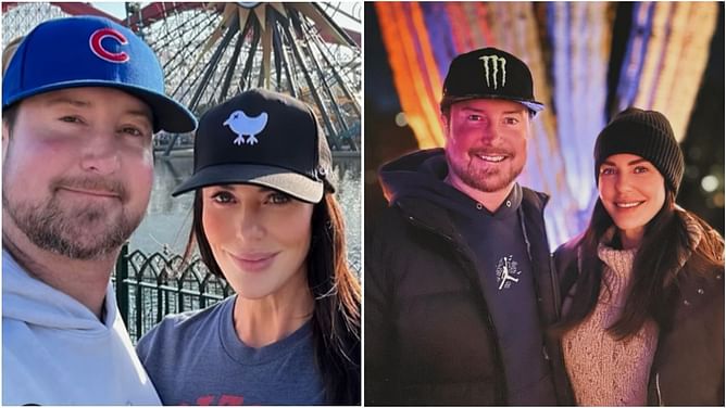 Kurt Busch shares pictures from his exotic getaway with girlfriend Lyda Moore
