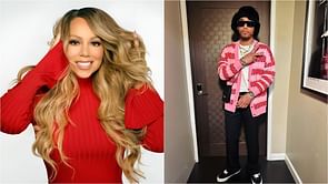 "You better leave the door open"— Internet reacts to viral photos of Anderson .Paak and Mariah Carey holding hands
