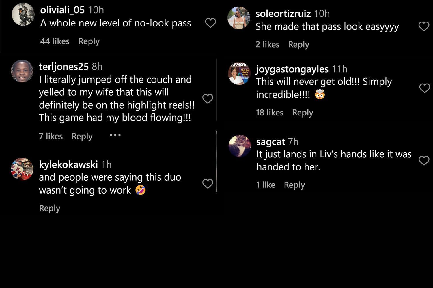 Fans commented on Overtime&#039;s IG post