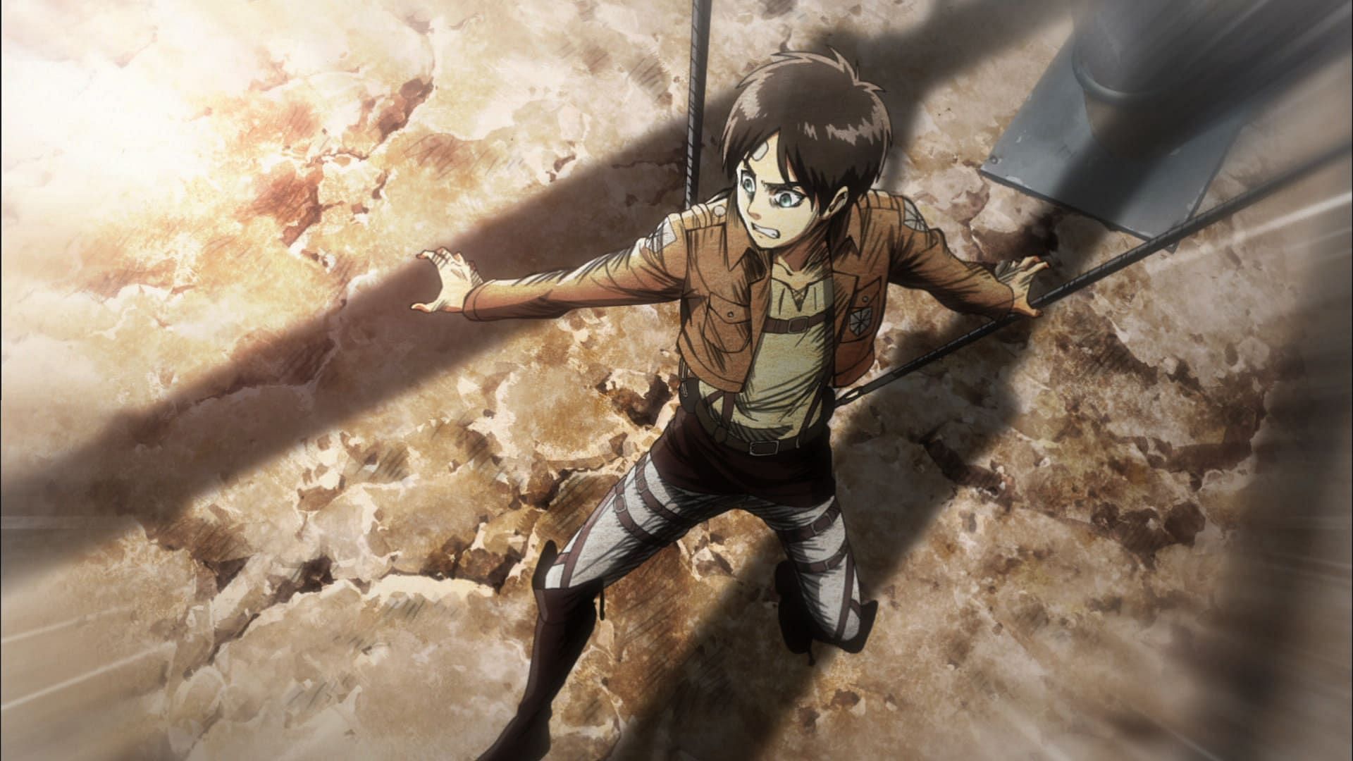 Attack on Titan (Image via Wit Studio)