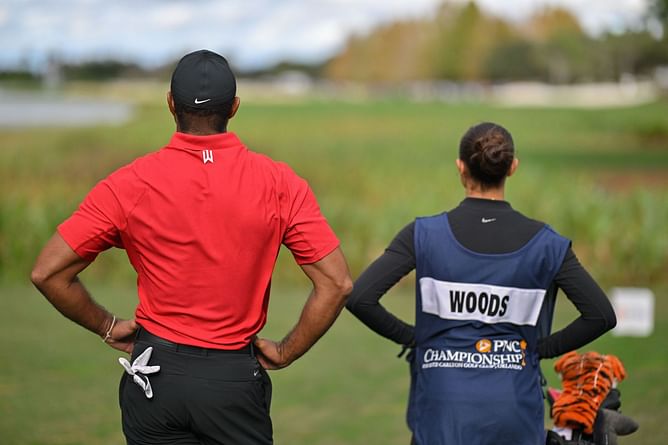 Who is Tiger Woods' caddie at the PNC Championship? All you need to know