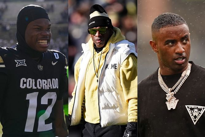 Travis Hunter makes a hilarious 100k revelation after Deion Sanders Jr. asks Coach Prime for his cut from speculated 600k bonus
