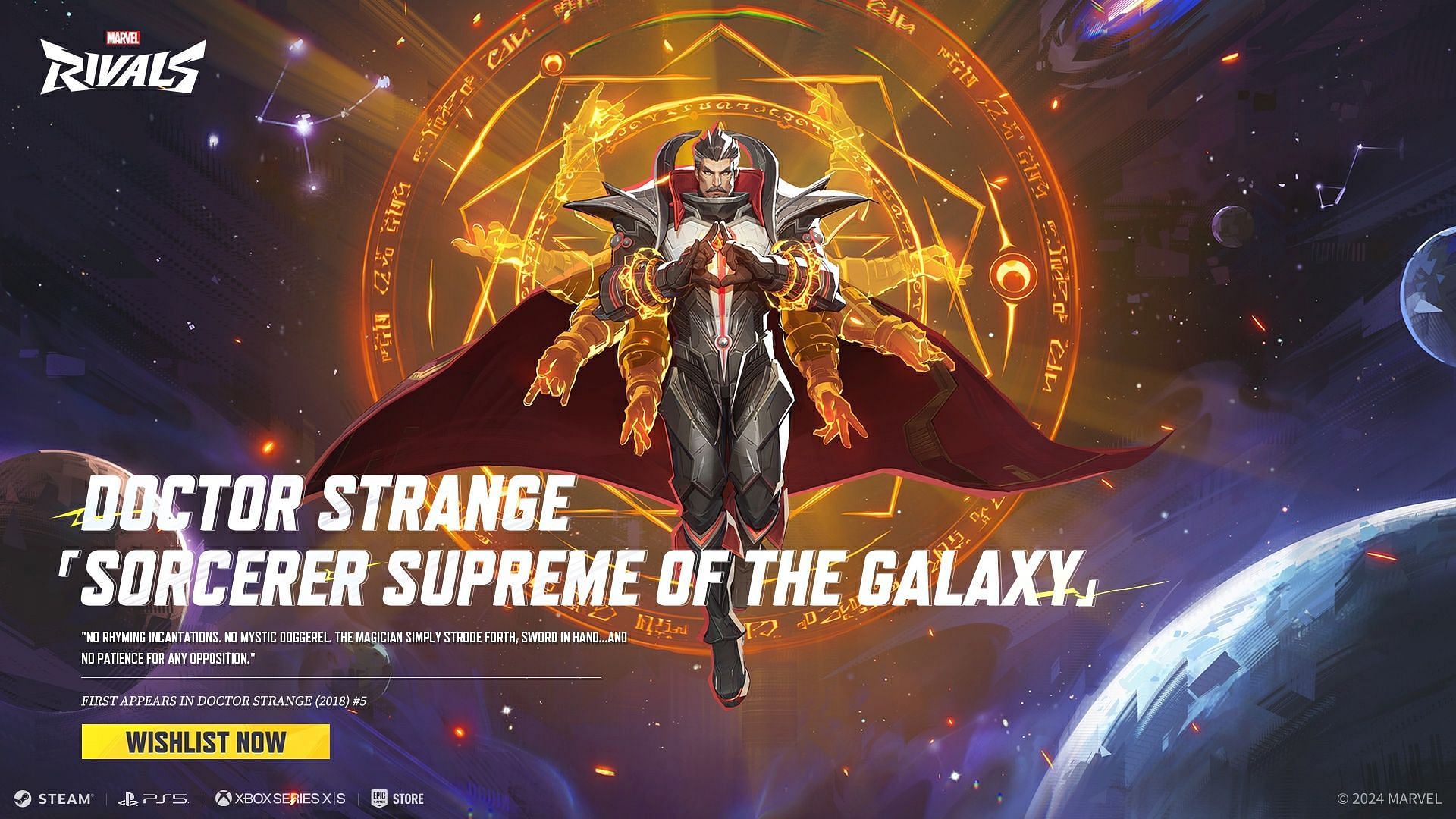 Doctor Strange in Marvel Rivals (Image via X || @MarvelRivals)