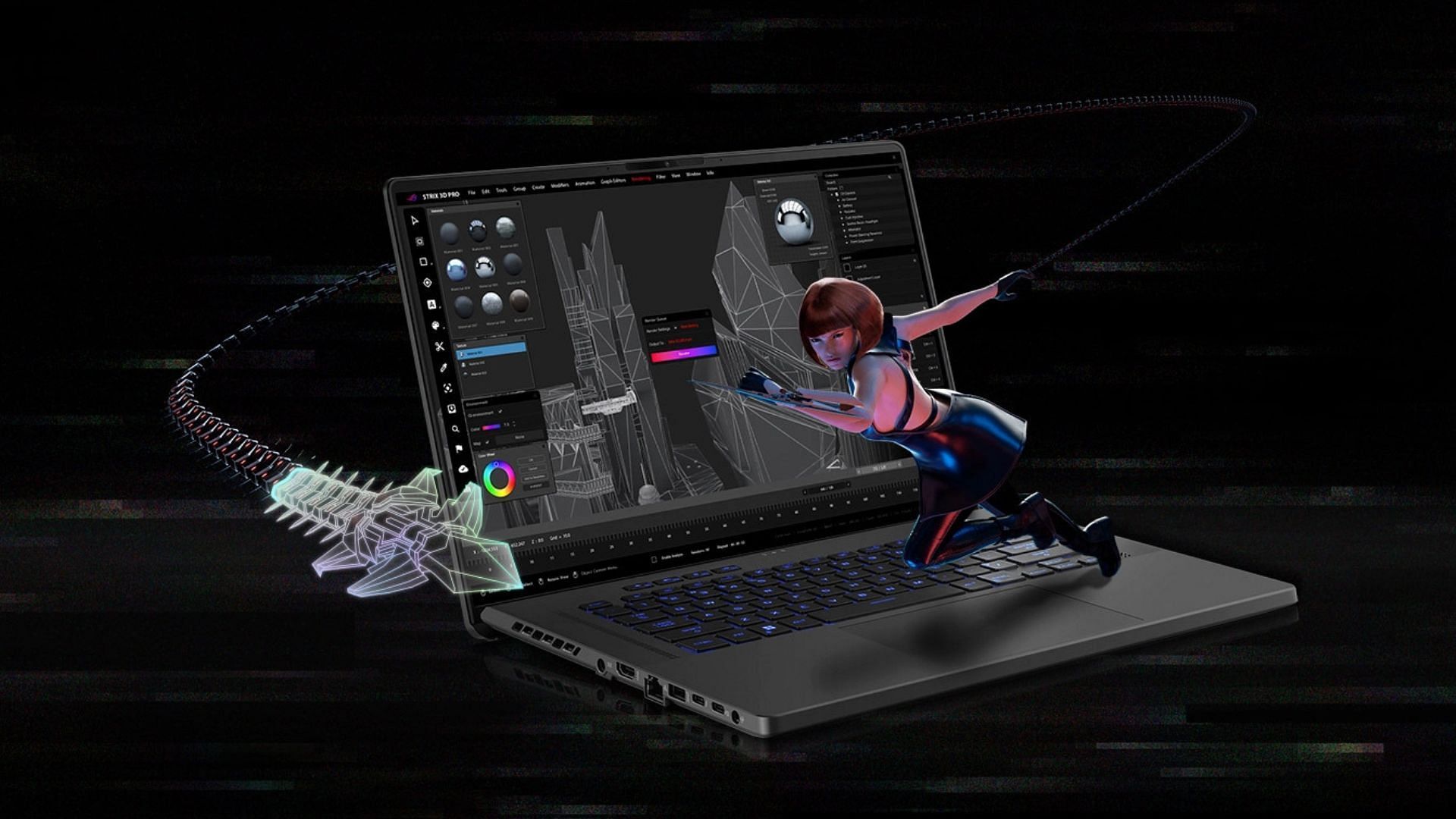 The Asus ROG Zephyrus G16 has a great deal during the Holiday Sale (Image via Asus)