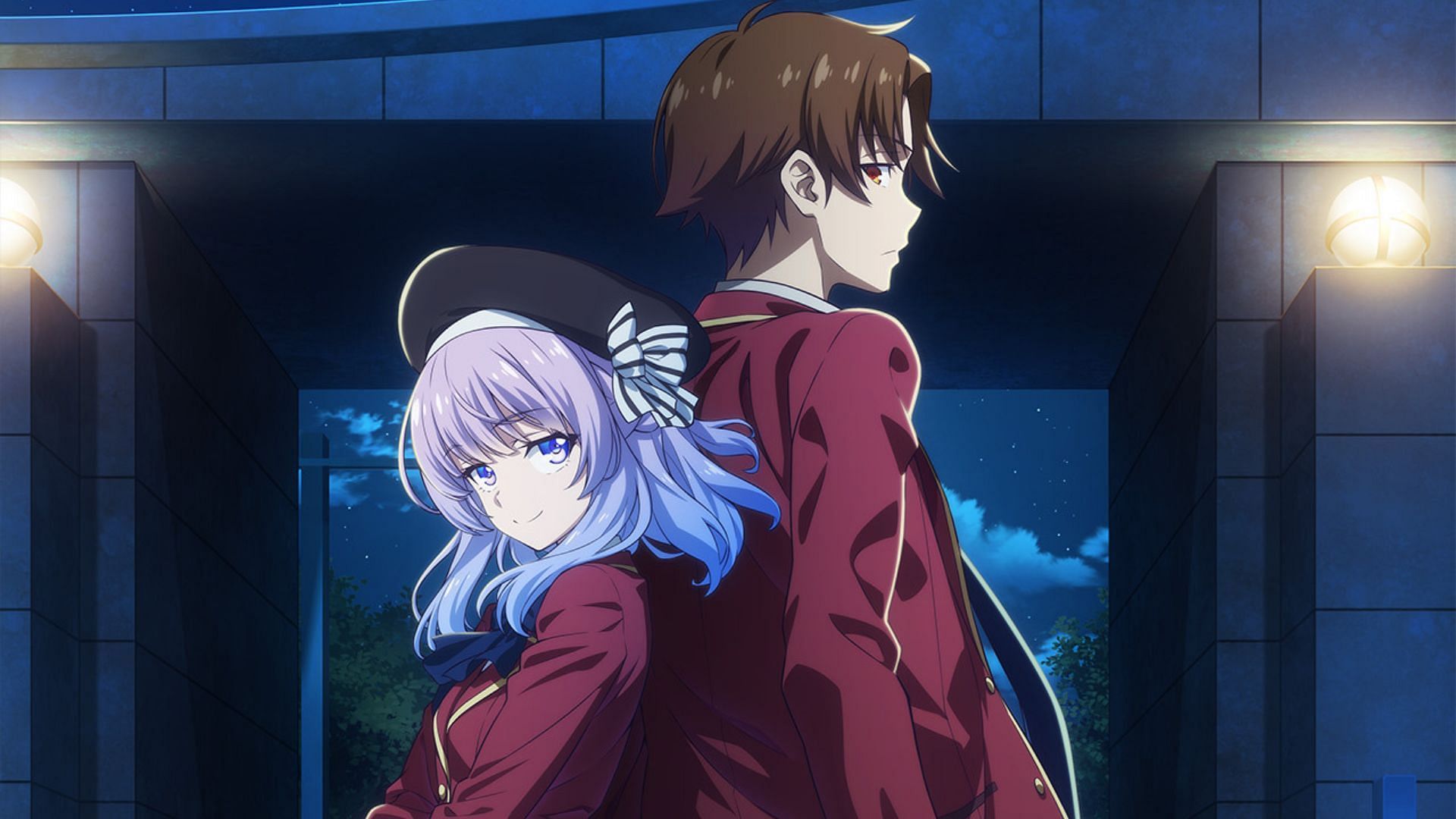 Arisu Sakayanagi and Kiyotaka Ayanokouji as seen in the anime (Image via Lerche)