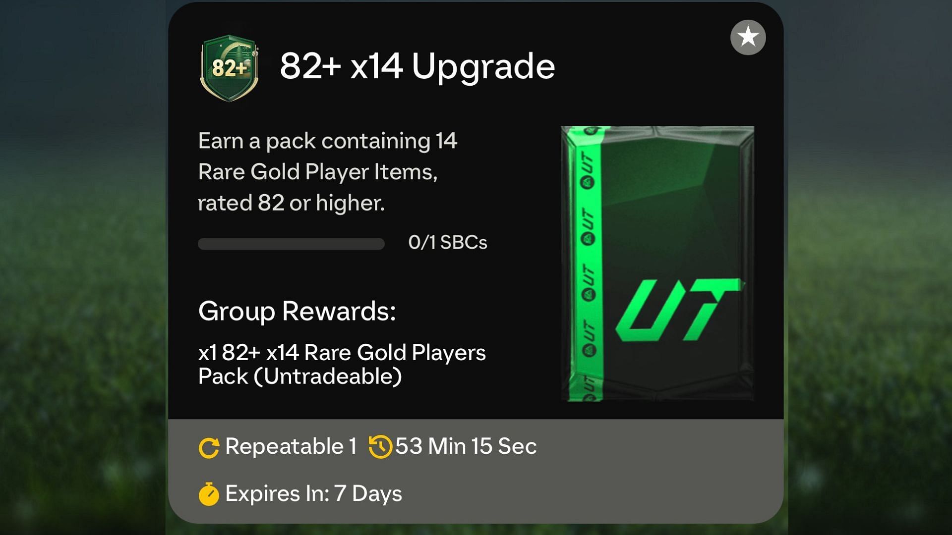 The 82+ X14 Upgrade pack (Image via EA)