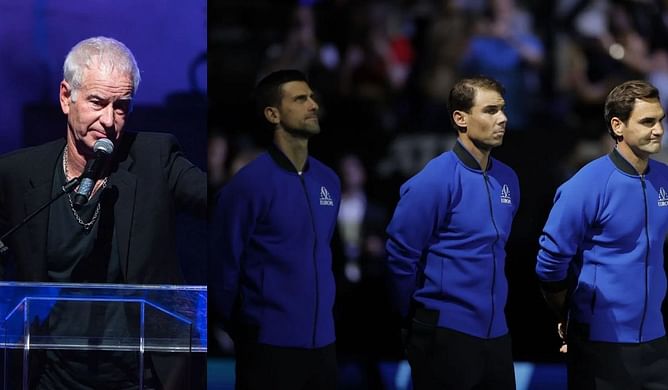 "Enough about Federer, Nadal & Djokovic" - John McEnroe throws out 'Big-3' question from Andy Roddick to focus on himself