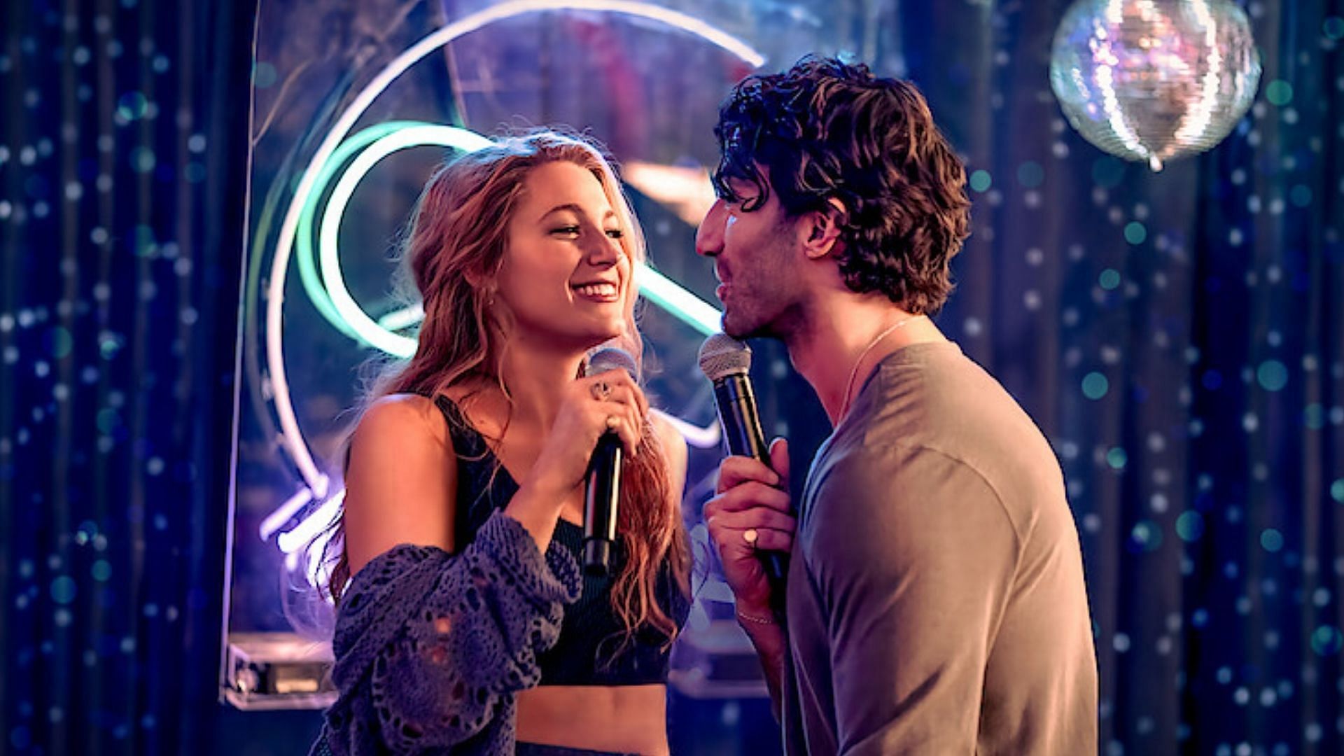 Blake Lively and Justin Baldoni in It End With Us (Image via Netflix)