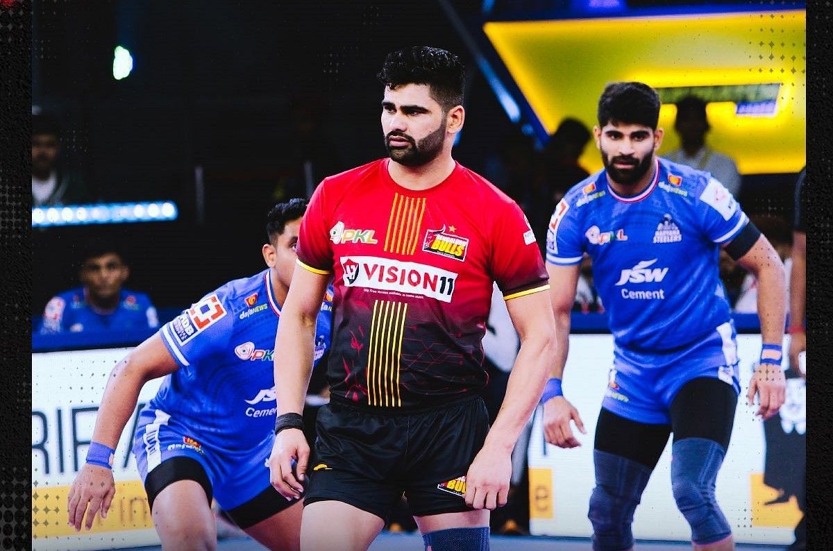 परदीप नरवाल का प्रदर्शन काफी खराब रहा है (Photo Credit - @BengaluruBulls)