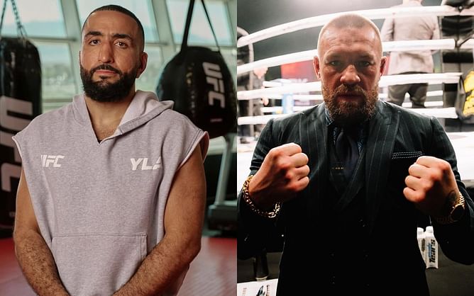 Belal Muhammad suggests Conor McGregor is clinging to relevance by inserting himself into big-fight discussions: "I don't think he's happy"