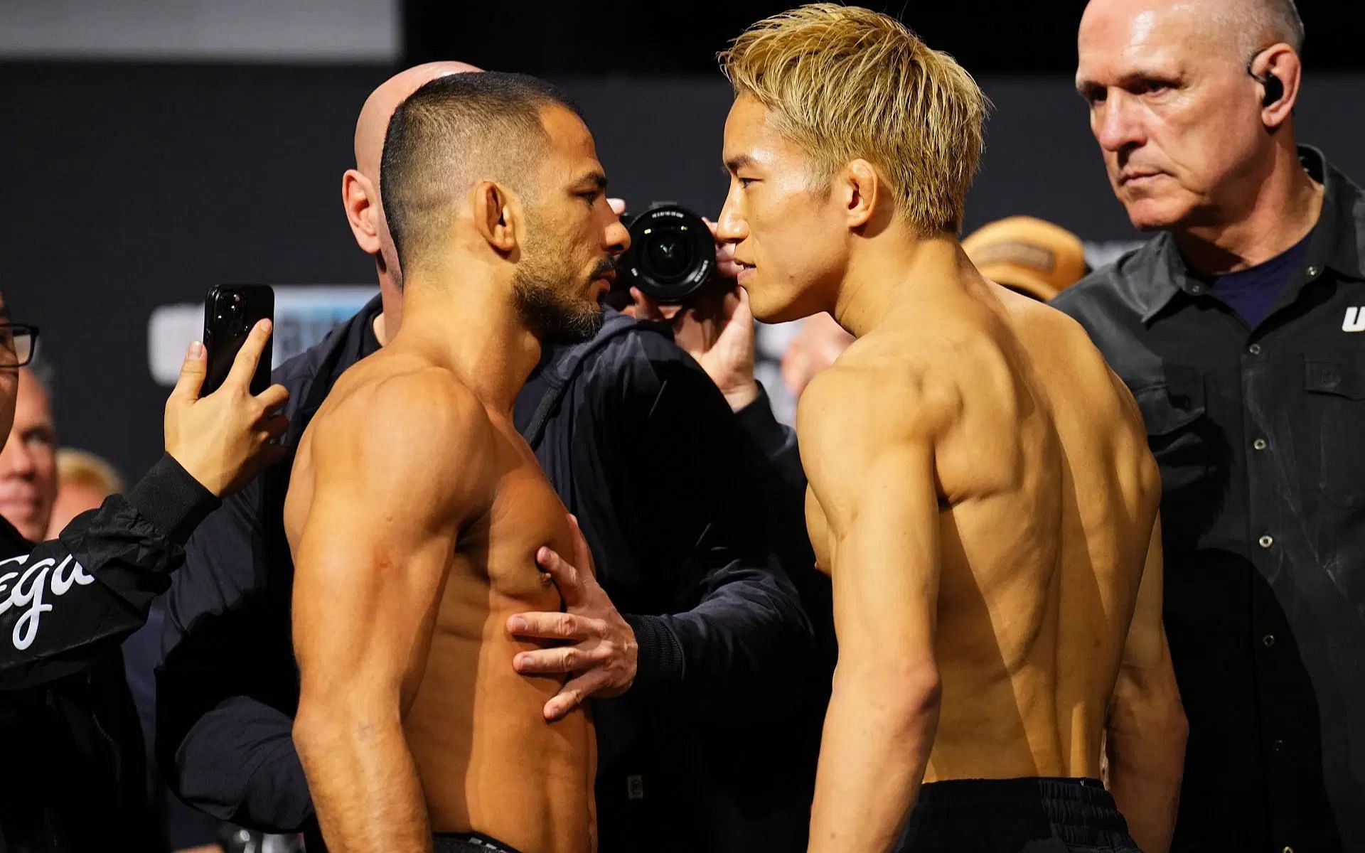 Alexandre Pantoja (left) and Kai Asakura (right) headlined UFC 310 [Image courtesy: Getty]