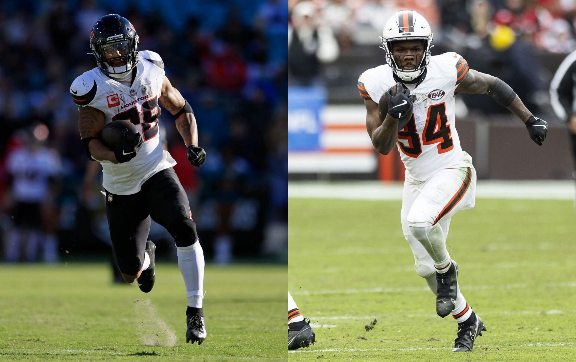 Joe Mixon or Jerome Ford: Who should I start in Week 16 Fantasy Football? (Image credit: Imagn)