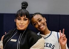 Gilbert Arenas' ex-wife Laura Govan drops 3-word reaction to Louisville hooper daughter Izela Arenas draining 3-pointer vs UConn