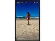 Ariarne Titmus' Instagram story