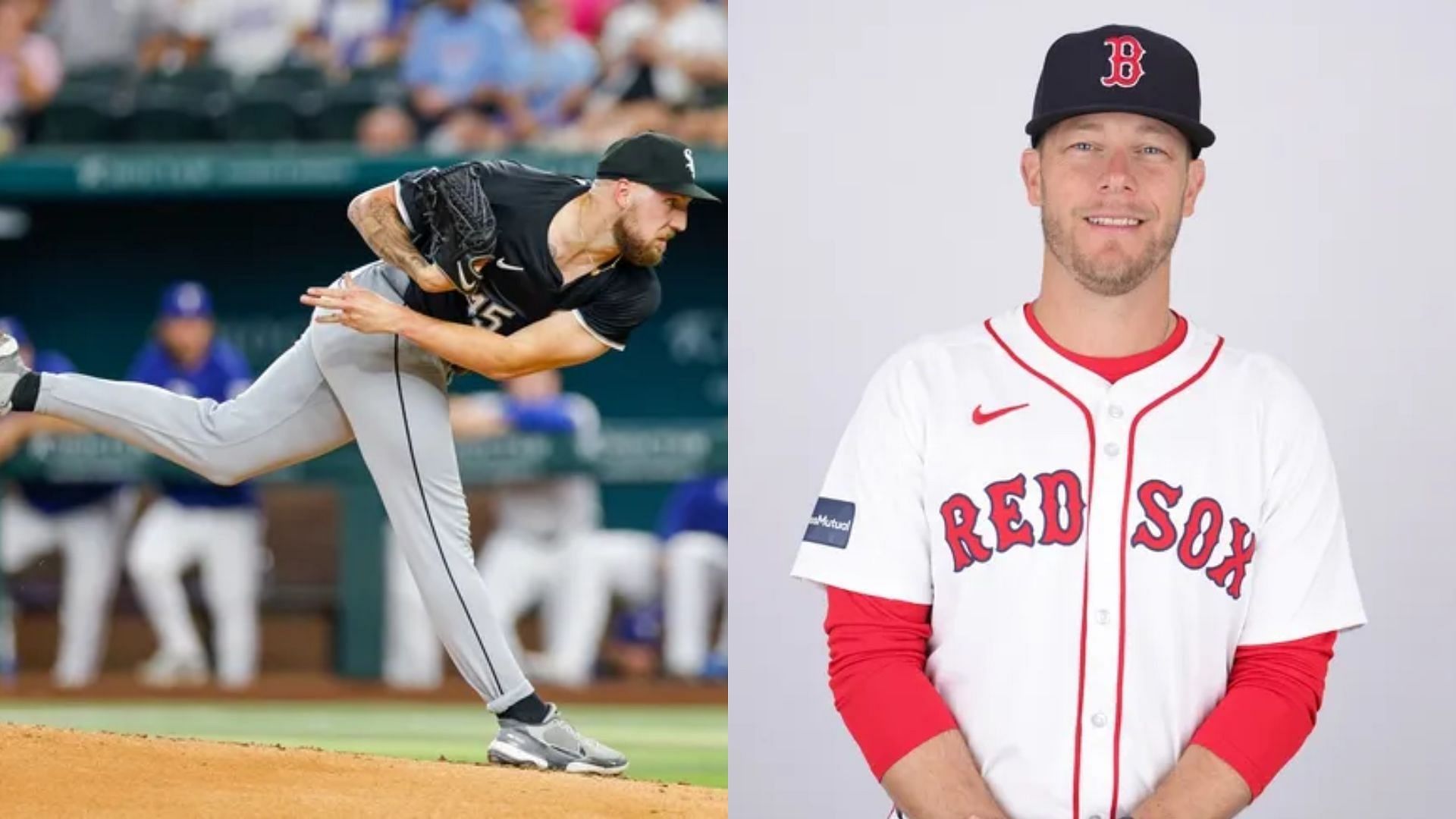 Boston Red Sox Pitcher Garrett Crochet &amp; Pitching Coach Andrew Bailey