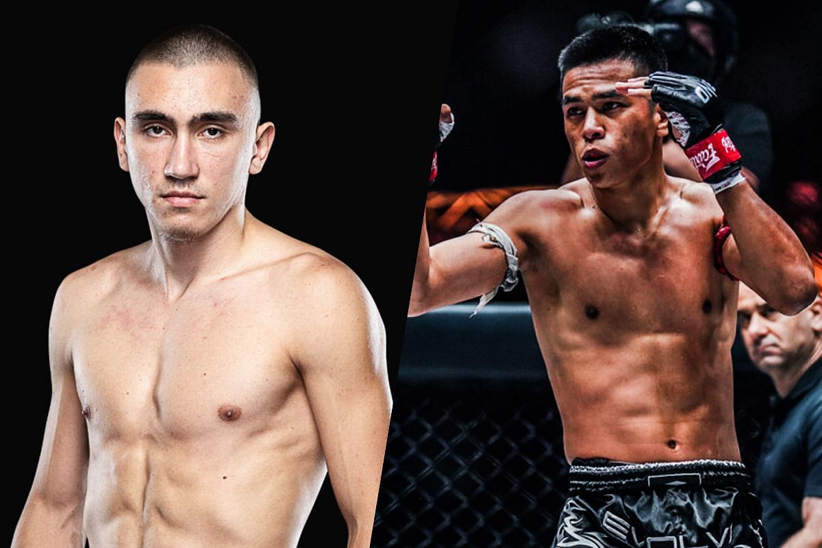 Egor Bikrev (left) Panpayak (right) [Photos via: ONE Championship]