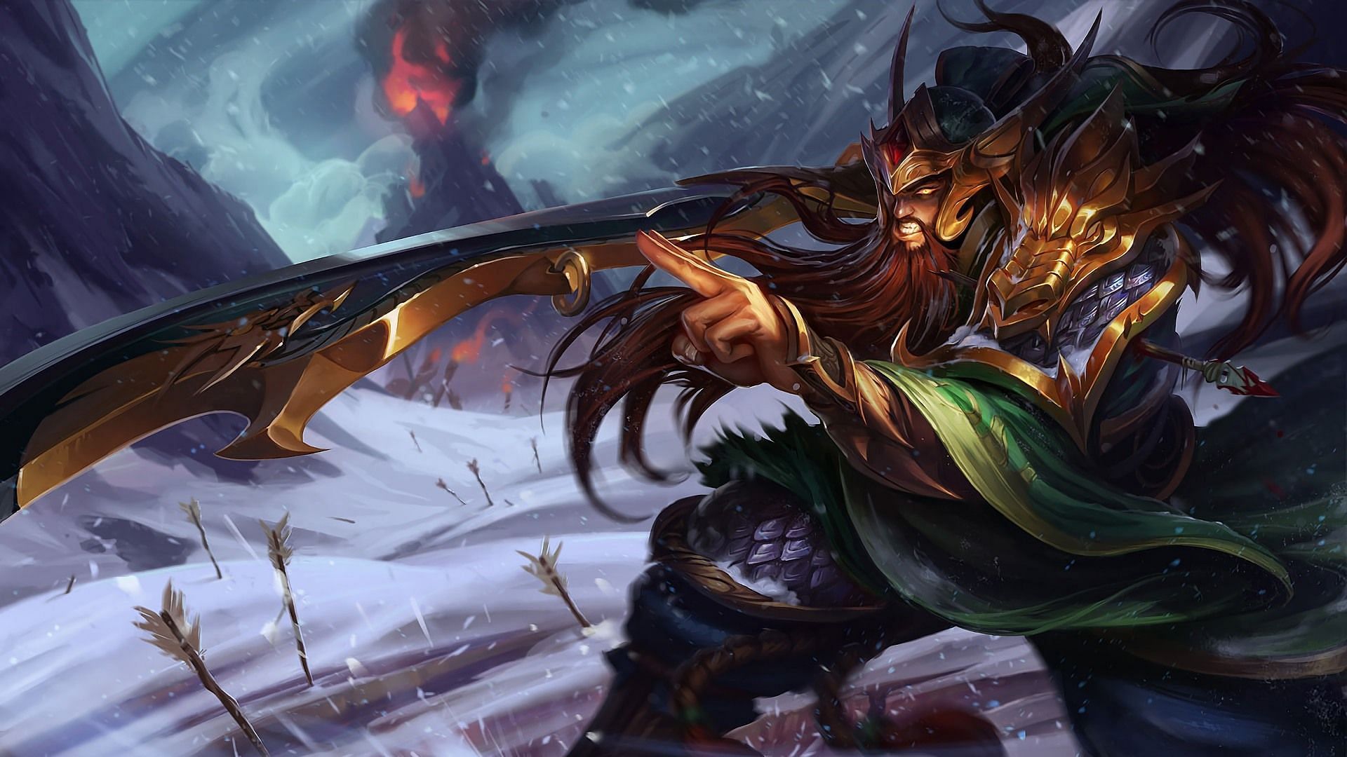 Warring Kingdoms Tryndamere in League of Legends (Image via Riot Games)