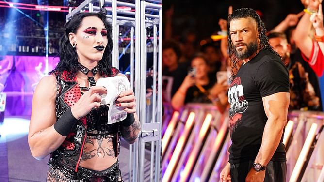 Rhea Ripley sends a one-word message after an old photo of her asking Roman Reigns for an autograph resurfaces