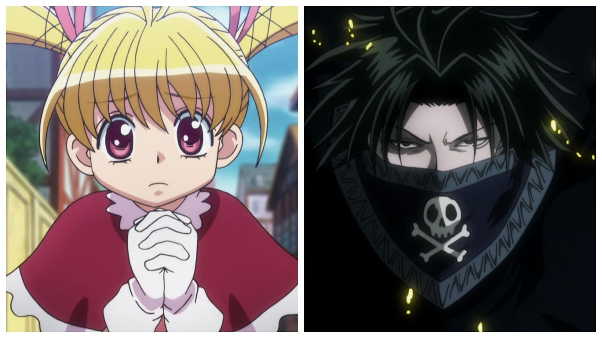 Biscuit and Feitan in the Hunter × Hunter anime (Image via Madhouse)