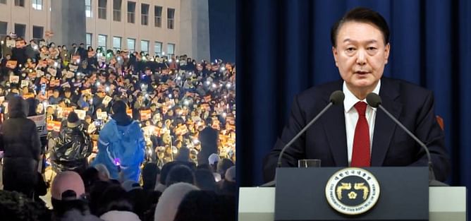 "Impact lasting for generations" — Fans react as SNU students play SNSD's 'Into The New World' calling for the resignation of South Korea's president