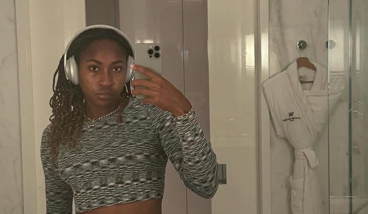 Coco Gauff talks about her workout session- Source: Instagram