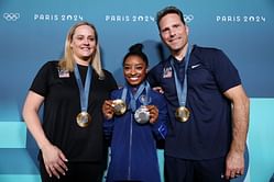 Simone Biles' former coach Cecile Landi reacts to the gymnast's heartfelt year-end tribute after successful Olympic campaign