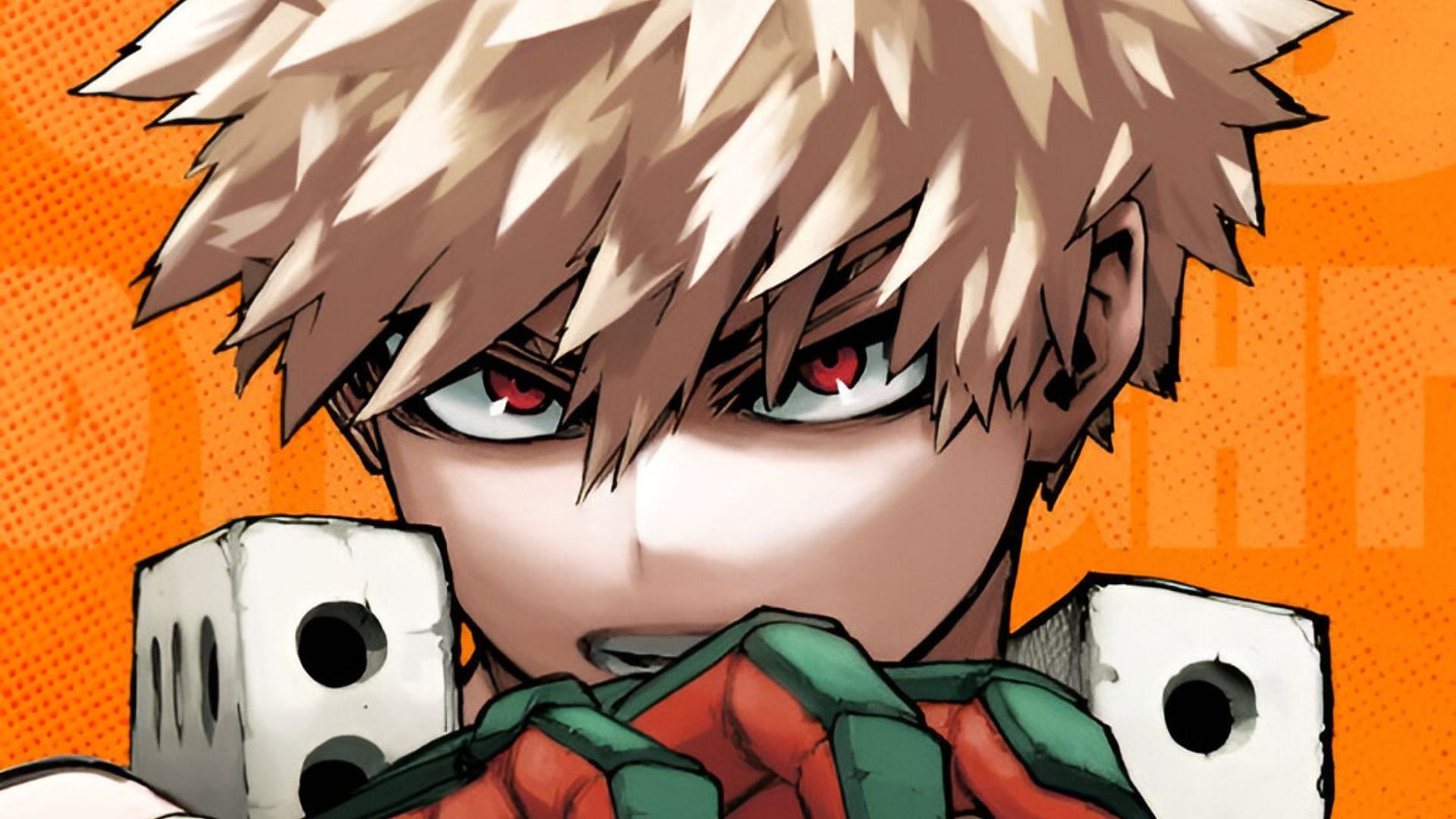 Katsuki Bakugo as seen in the manga (Image via Shueisha)