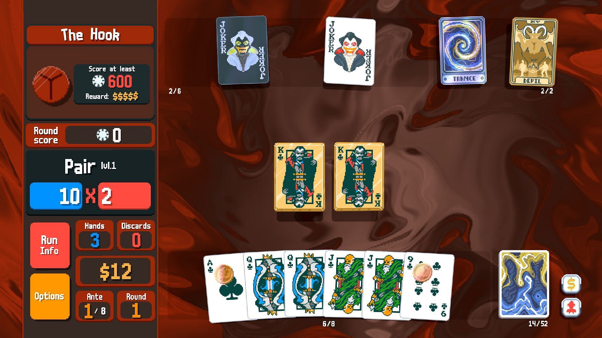 For instance, if they build a hand-around pair, using a card like Mars can disrupt their plans. (Image via Playstack)