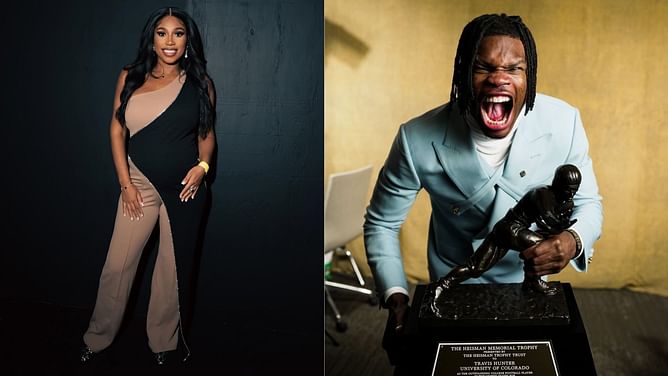Coach Prime's daughter Deiondra has 4-word reaction to Travis Hunter's incredible Heisman win