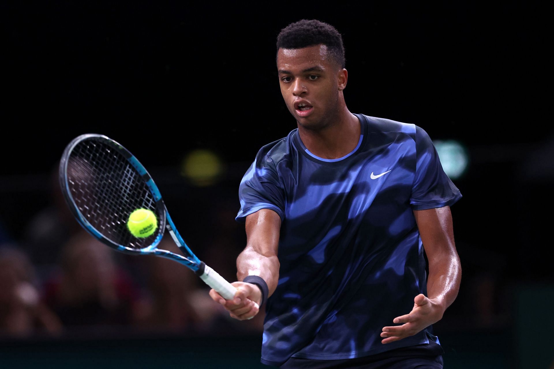 Giovanni Mpetshi Perricard at the Paris Masters 2024. (Photo: Getty)