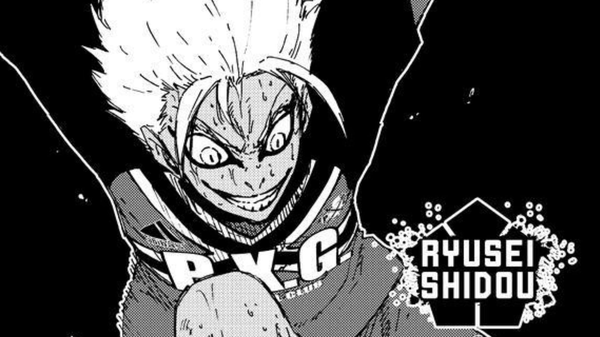 Ryusei Shidou as seen in Blue Lock chapter 287 (Image via Kodansha)