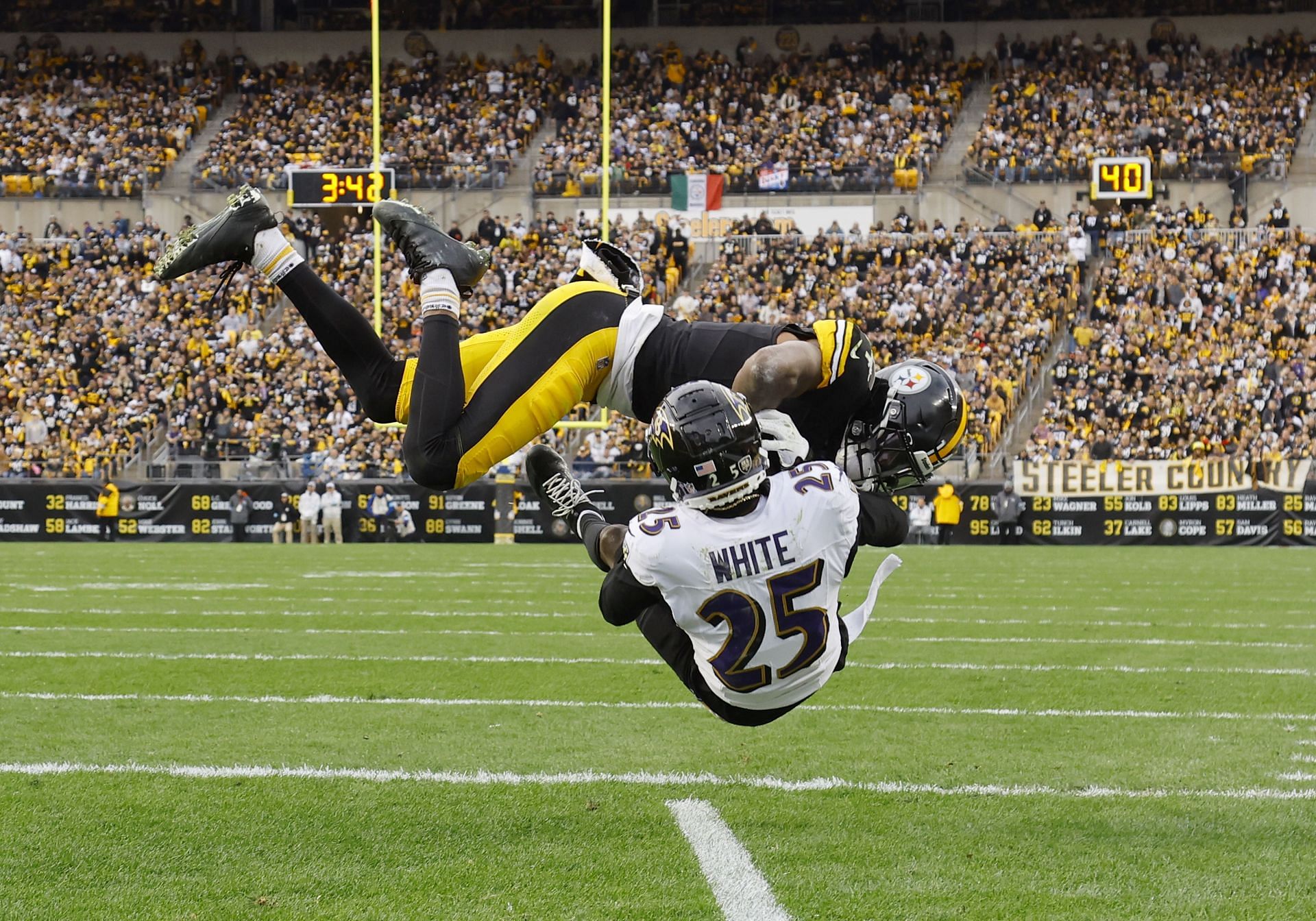 Tre&#039;Davious White at Baltimore Ravens v Pittsburgh Steelers - Source: Getty